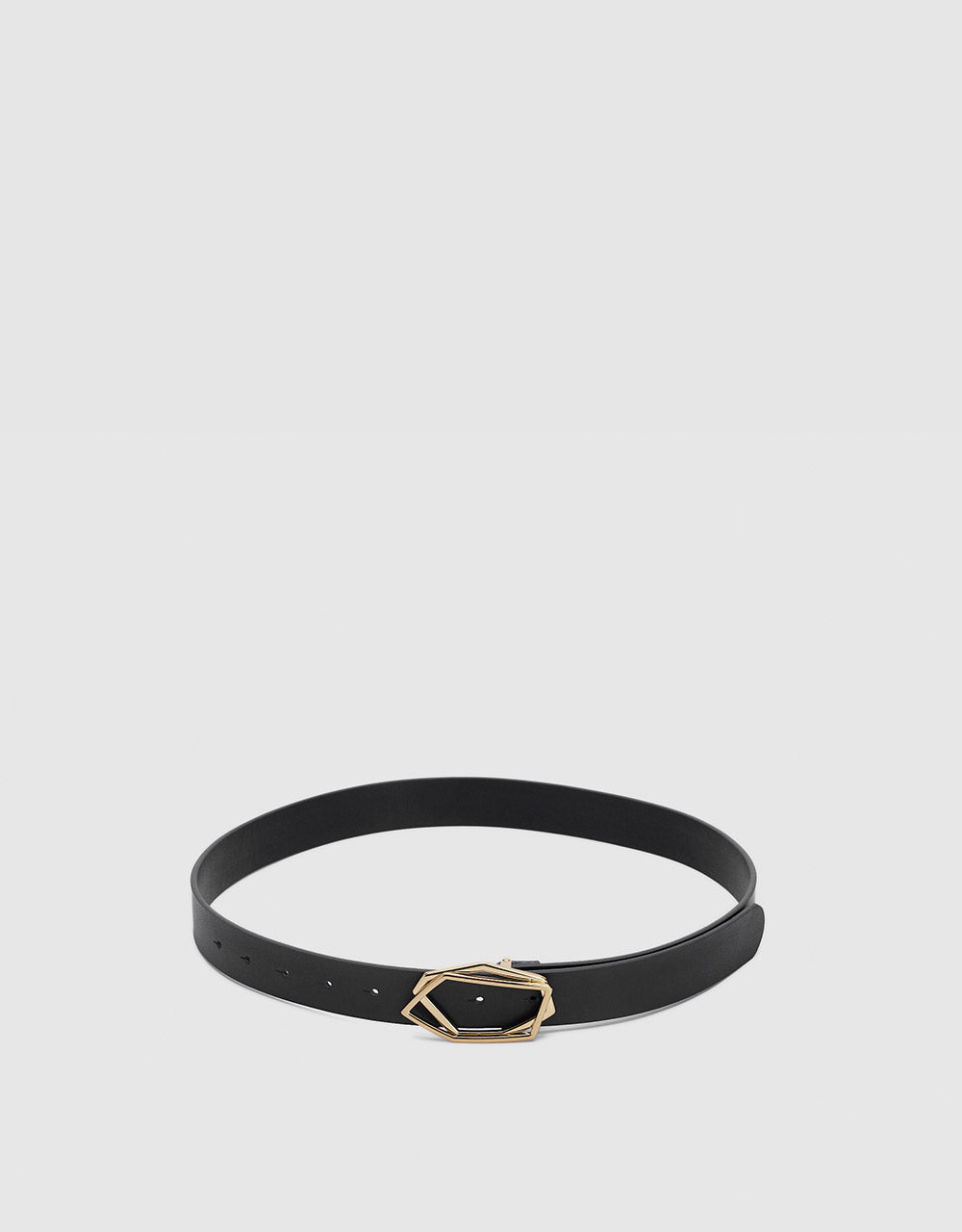 8 Geometric Buckle Belt