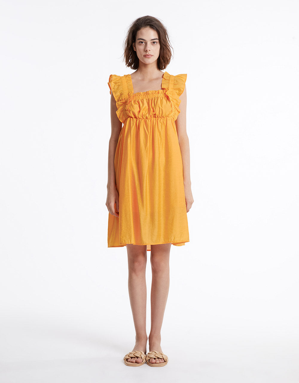 Ruffle Trim Dress(PRE-ORDER)