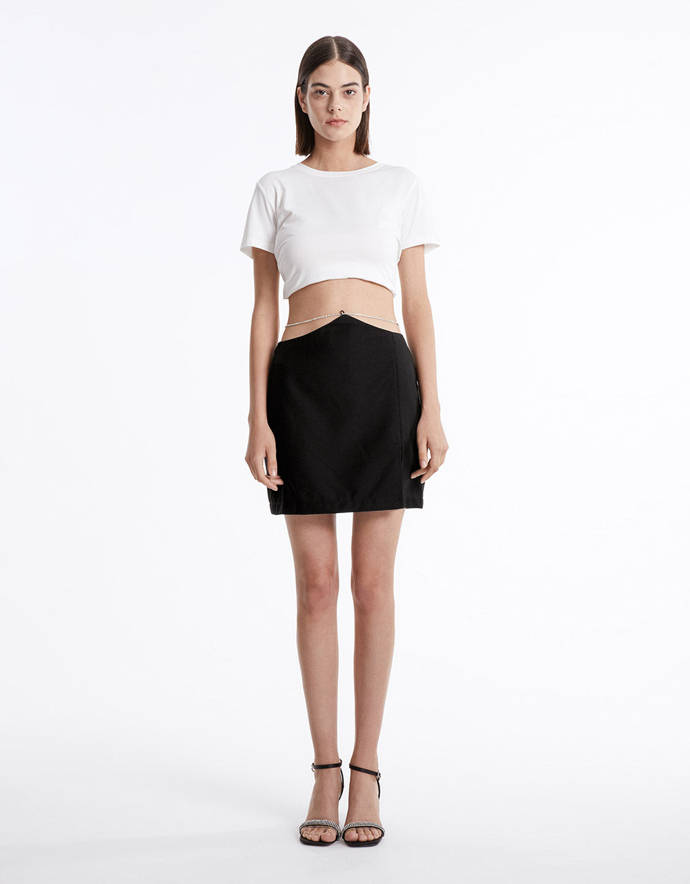 Mini Skirt With Chain(PRE-ORDER)