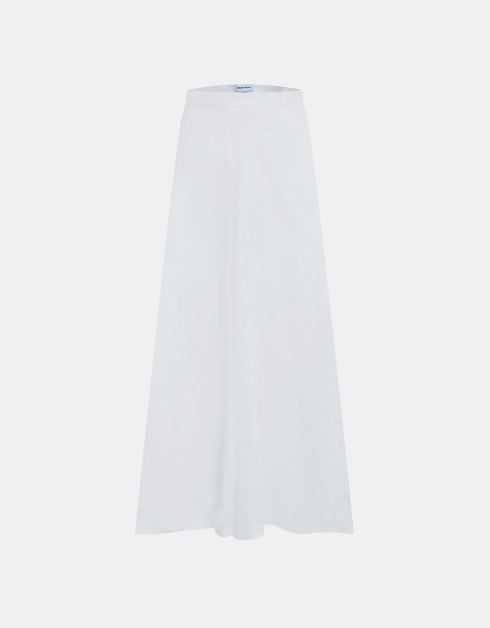 7 Solid Flare Midi Skirt