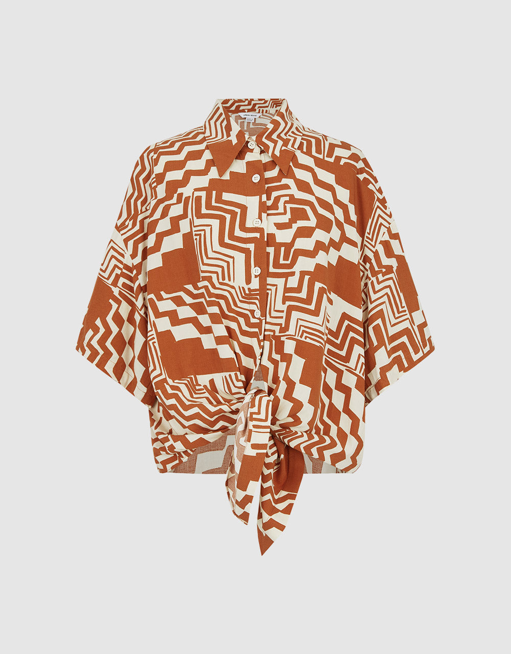 7 Geometric Print Shirt