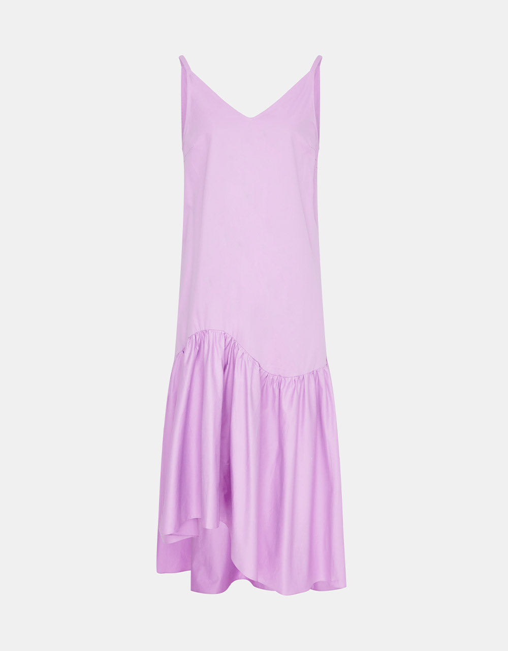 7 Asymmetrical Ruffle Hem Cami Dresses