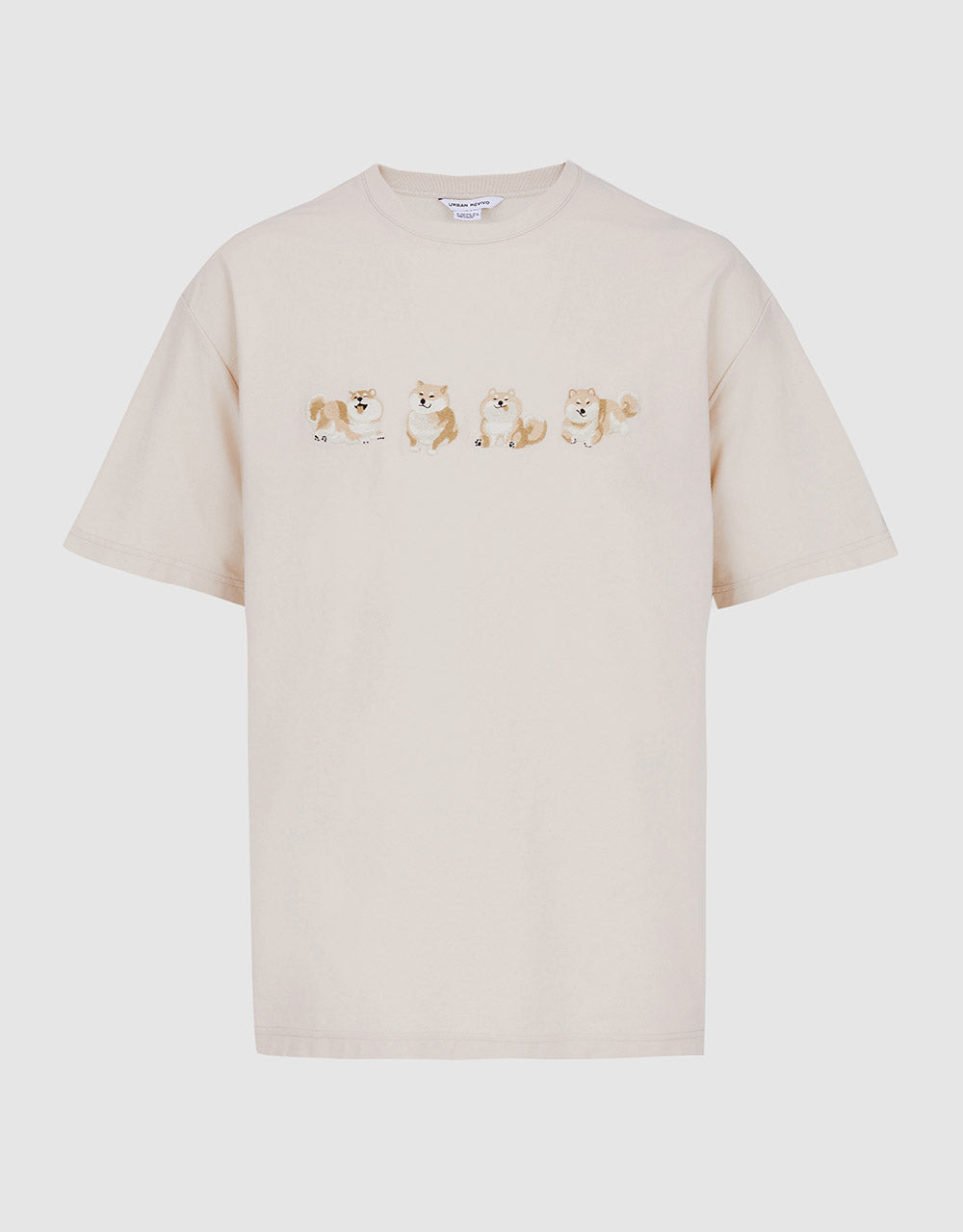 7 Animal Detail Crew Neck Tee