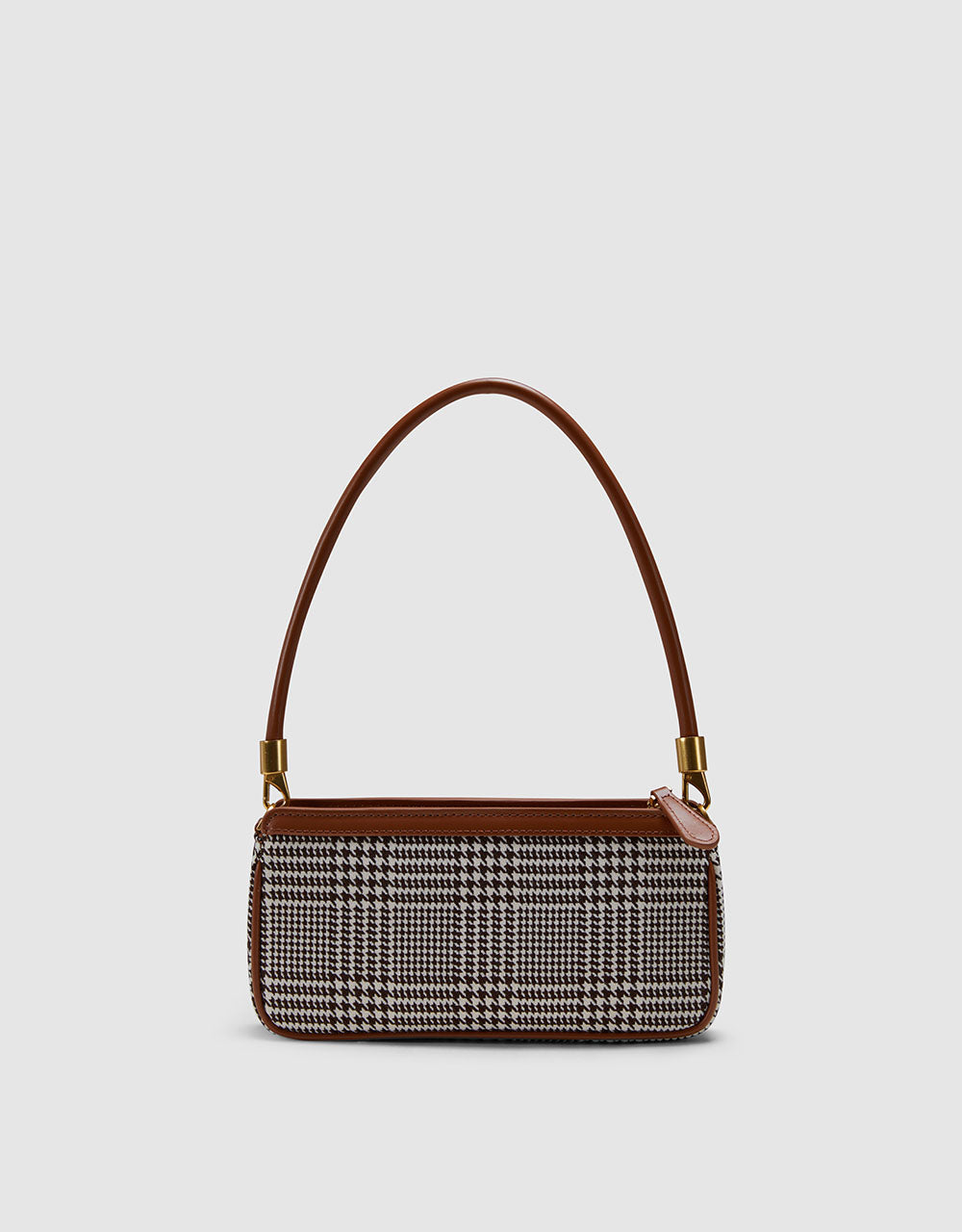 7 Houndstooth Shoulder Bag