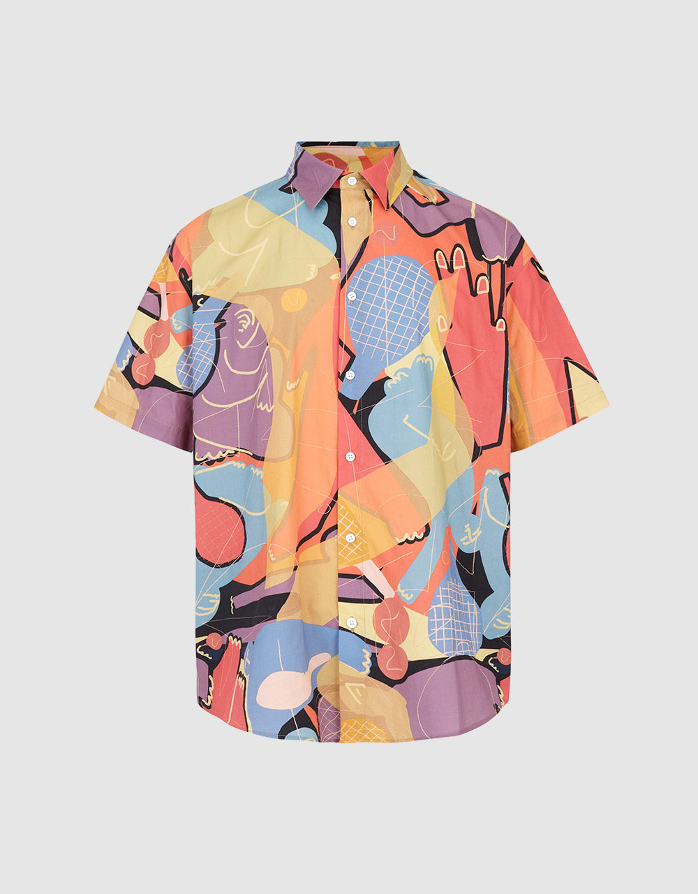 Abstract Art Print Shirt