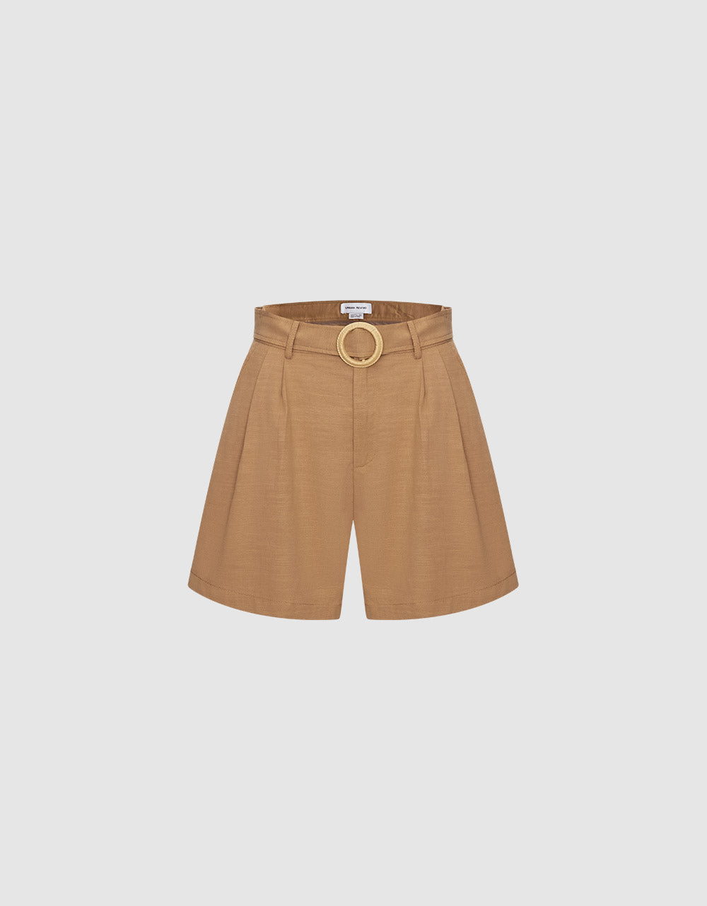 8 Belted Pleated Shorts