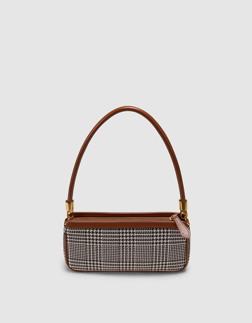 7 Houndstooth Shoulder Bag