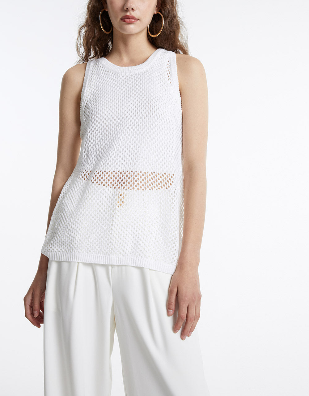 Mesh Knit Vest(PRE-ORDER)