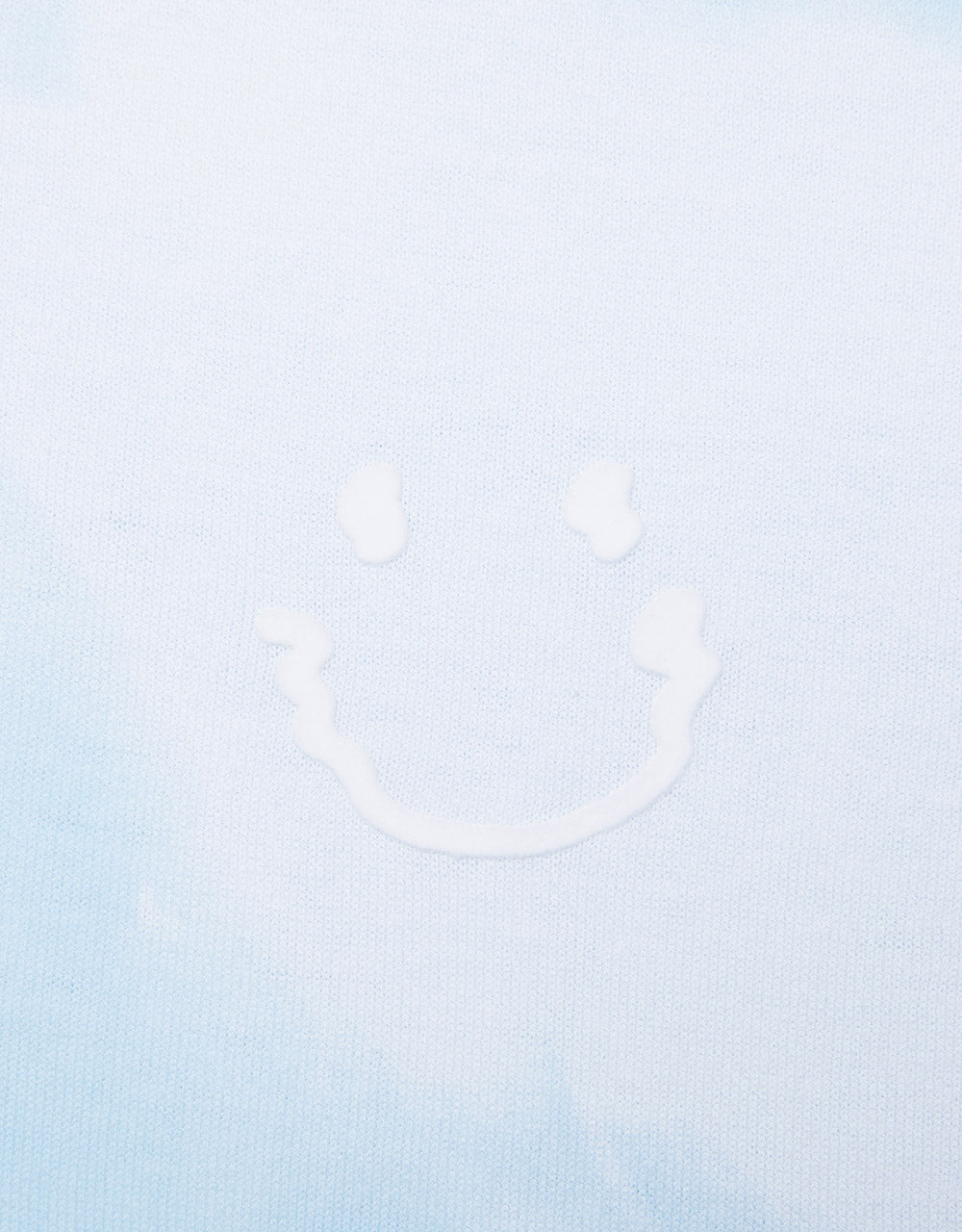 Tie Dye Smile Face Detail Tee