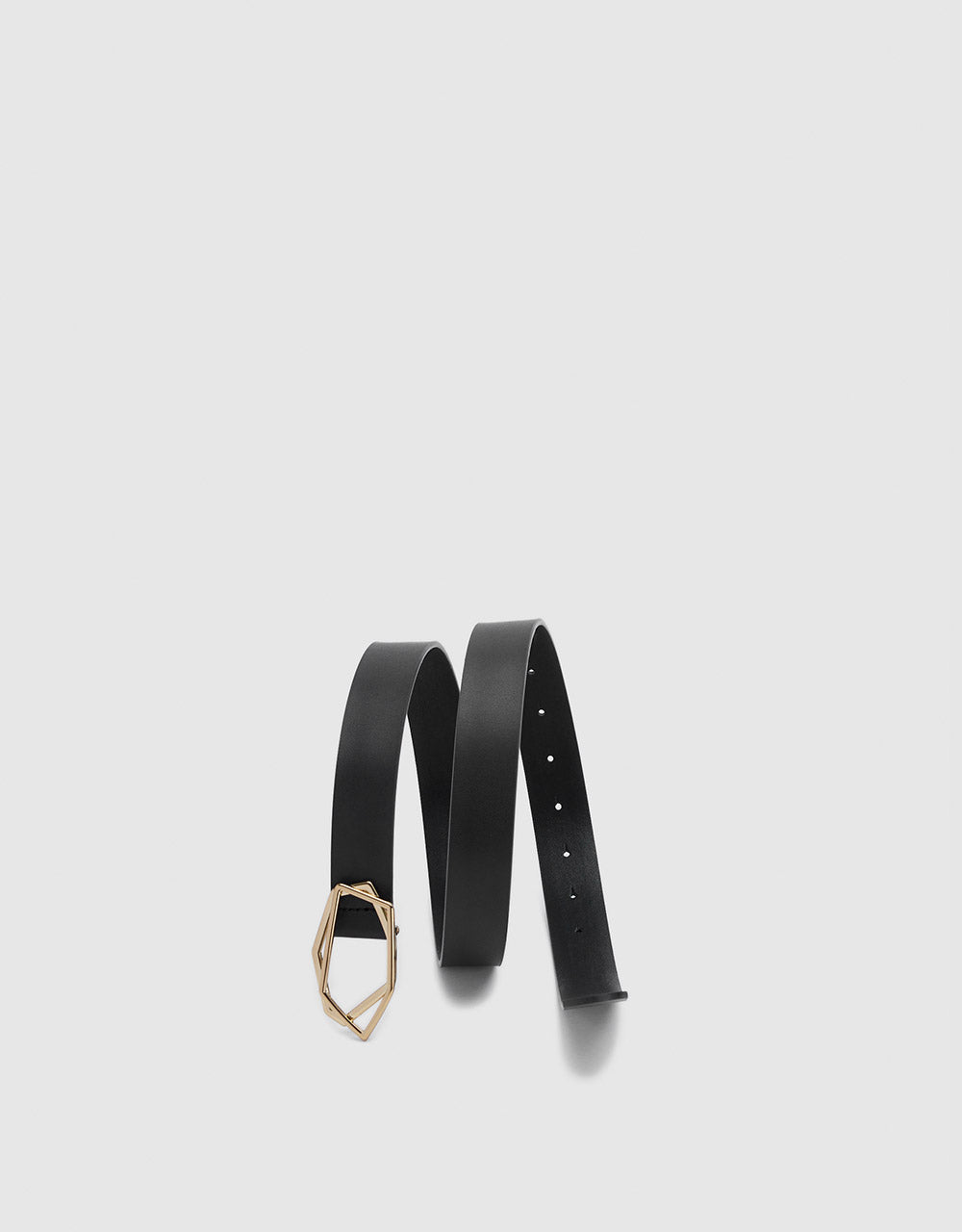 8 Geometric Buckle Belt