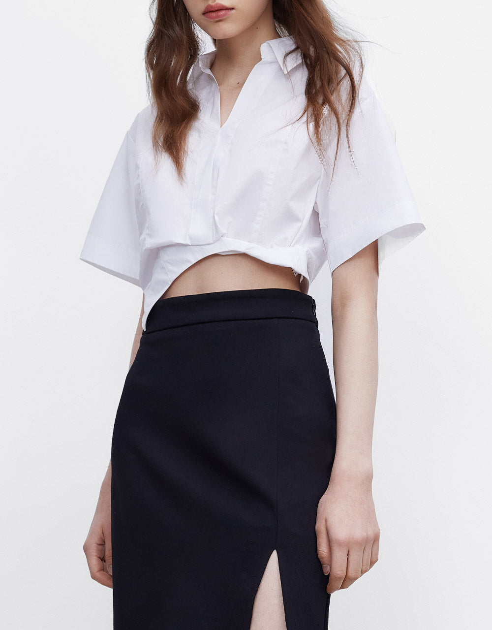 4 Asymmetrical Crop Blouse