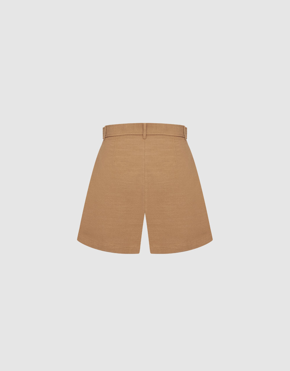 8 Belted Pleated Shorts