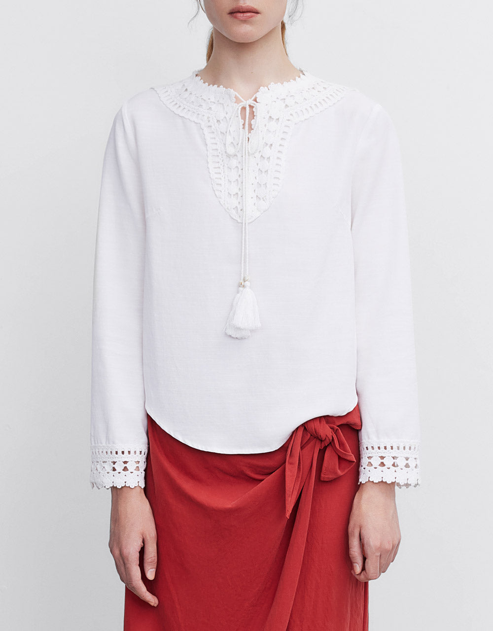 8 Embroidered Blouse