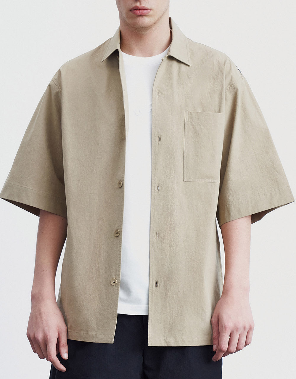 Plain Patched Pocket Shirt (PRE-ORDER)