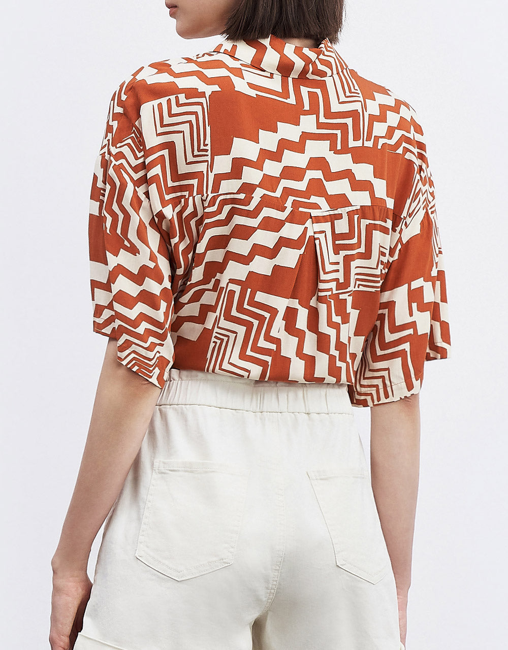 7 Geometric Print Shirt