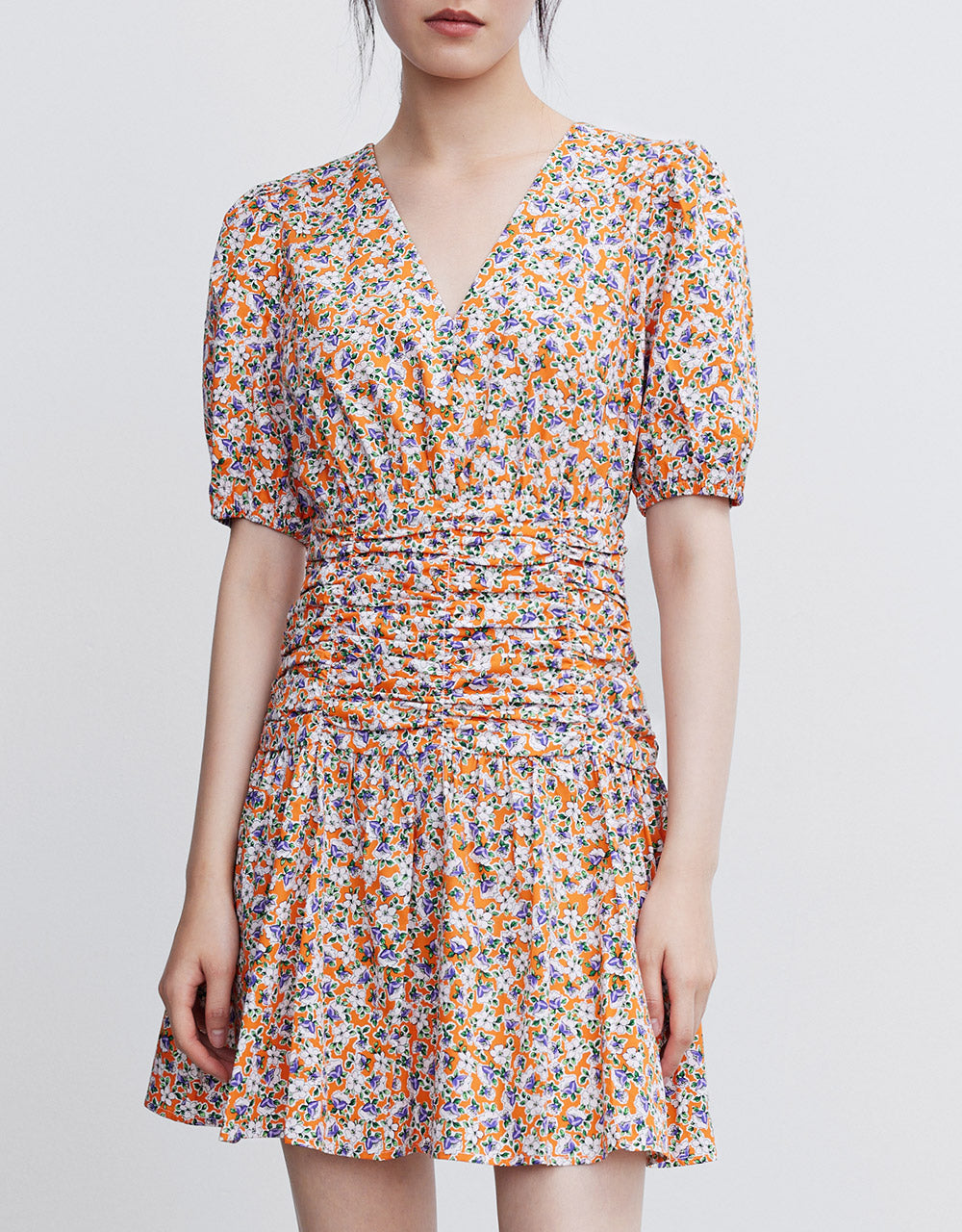 7 Floral Print Dress