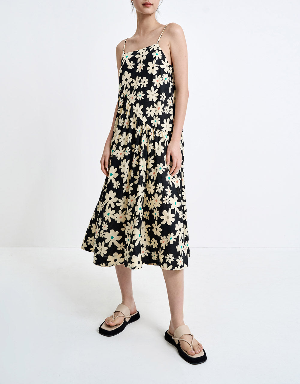 7 Floral Cotton Dress