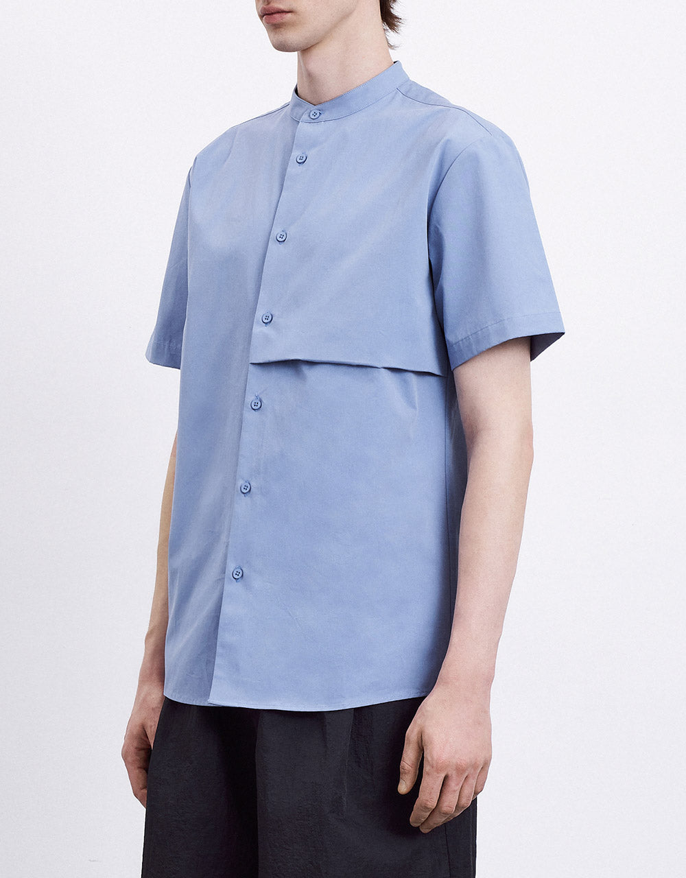 Band Collar Shirt