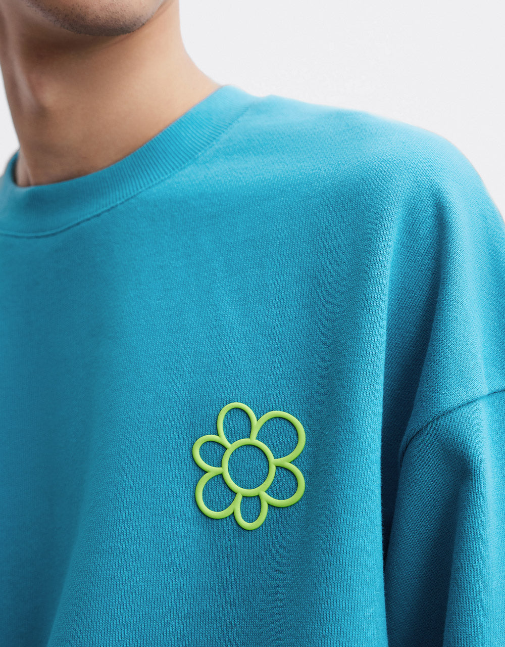 Floral Detail Long Sleeve Tee