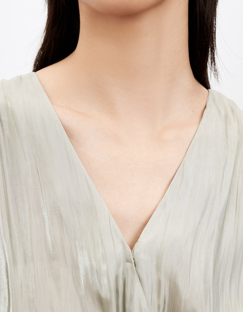 7 Surplice Neck Blouse