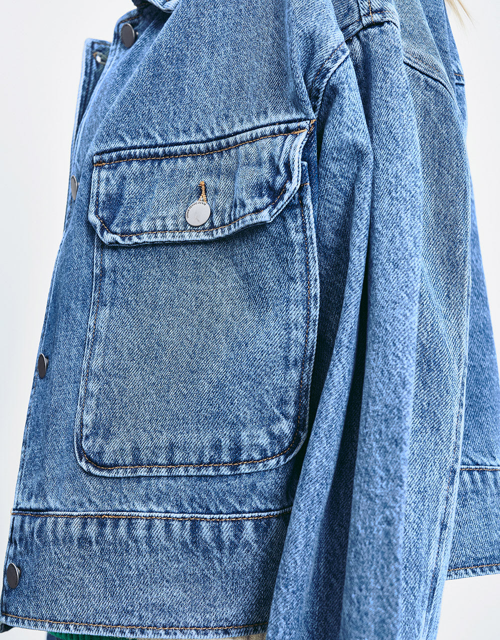 Flap Pocket Denim Jacket