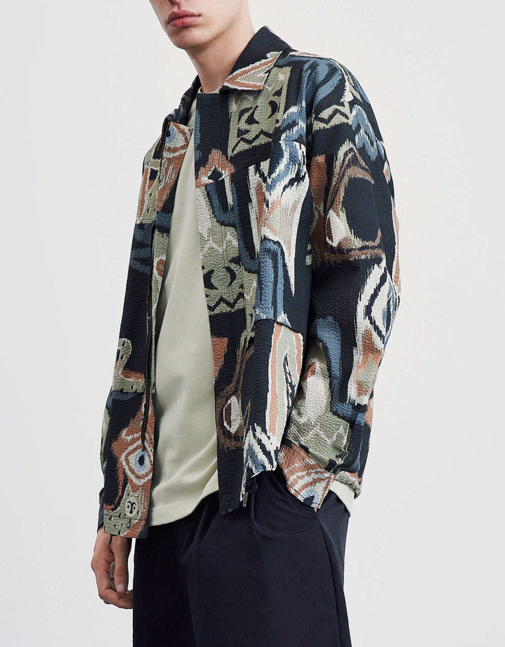 Abstract Print Jacket