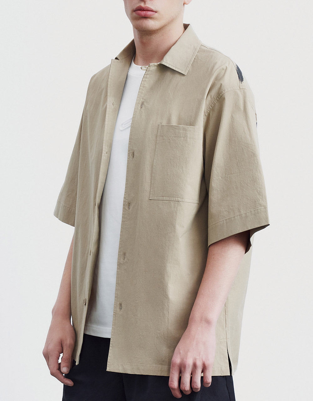 Plain Patched Pocket Shirt (PRE-ORDER)