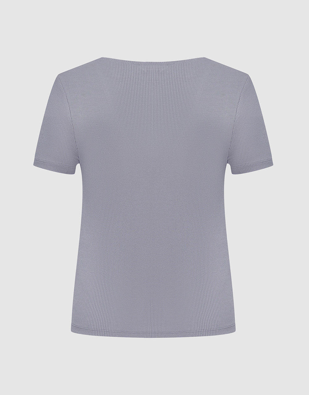 7 V Neck Fitted Tee