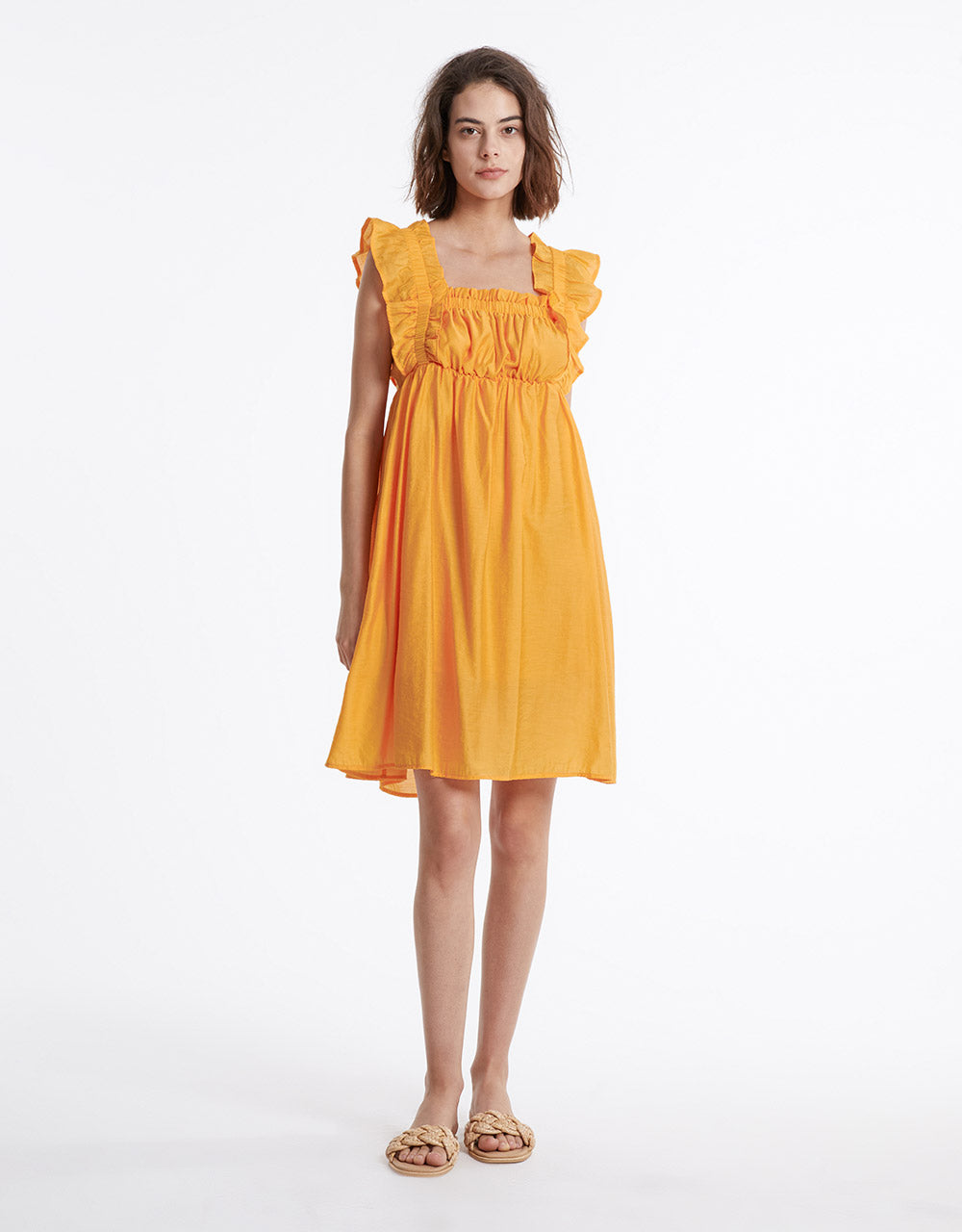 Ruffle Trim Dress(PRE-ORDER)