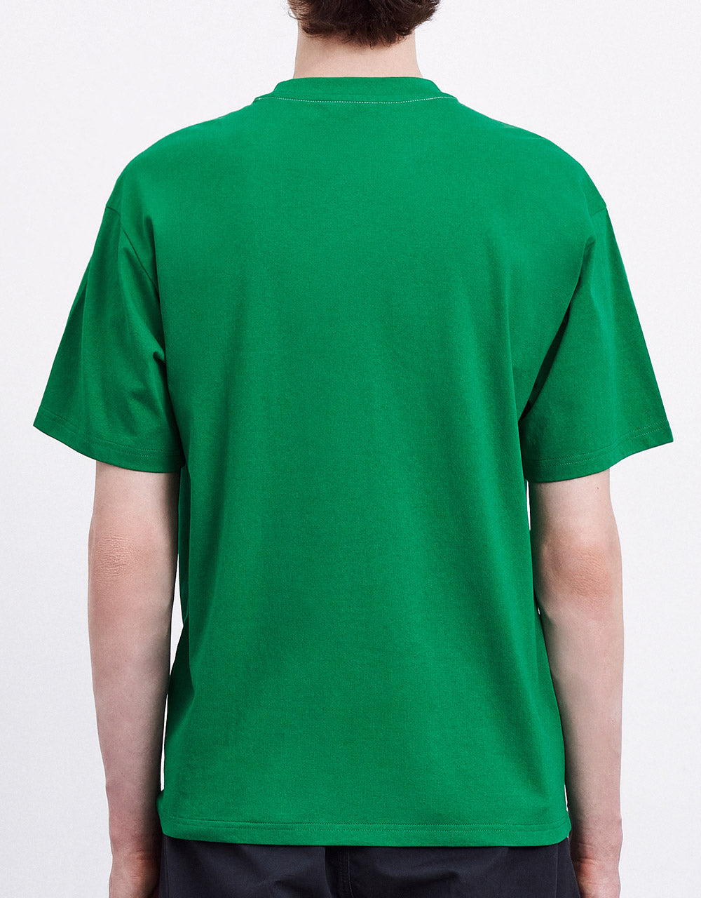 Contrast Patched Pocket Tee