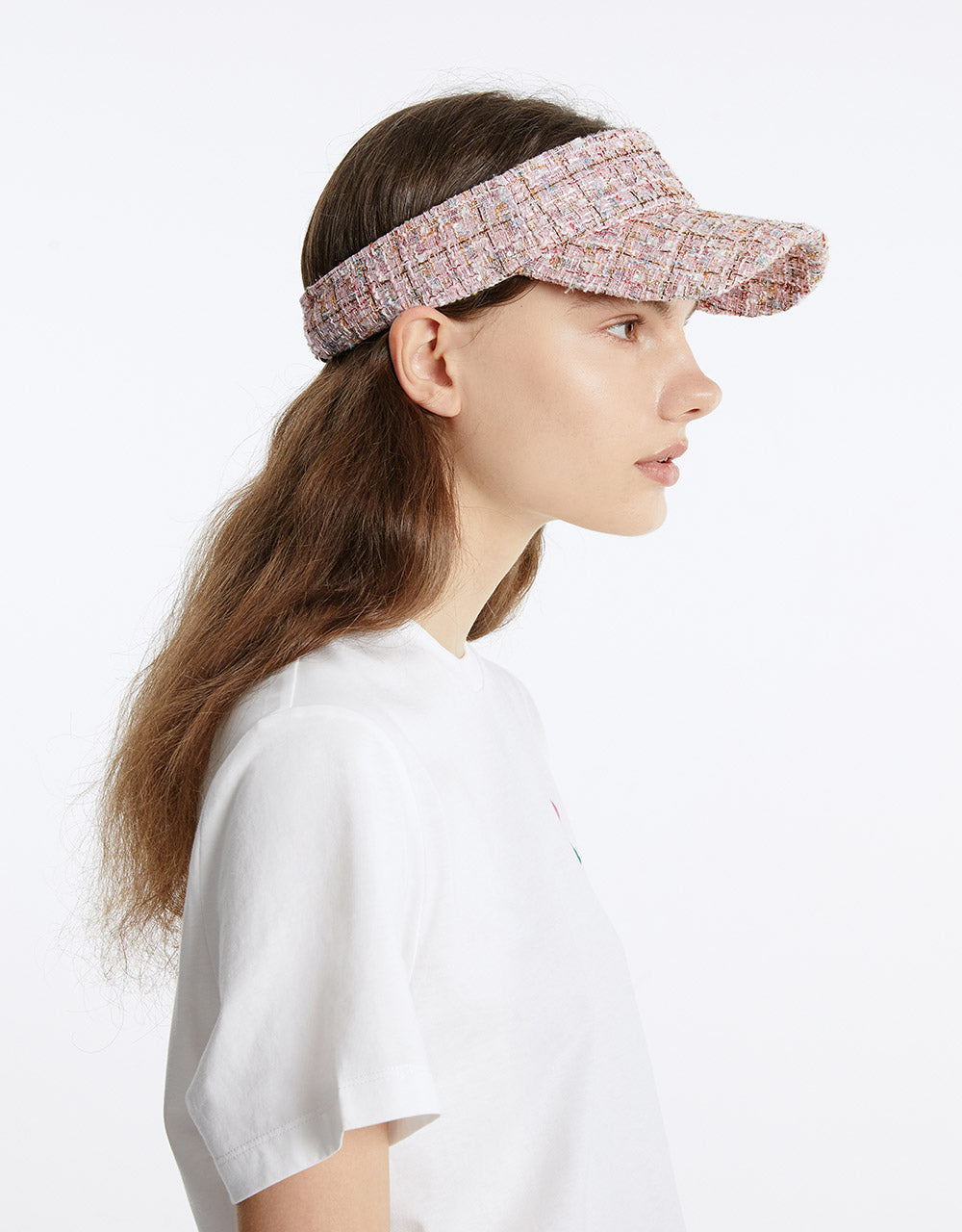 7 Tweed Visor Hat