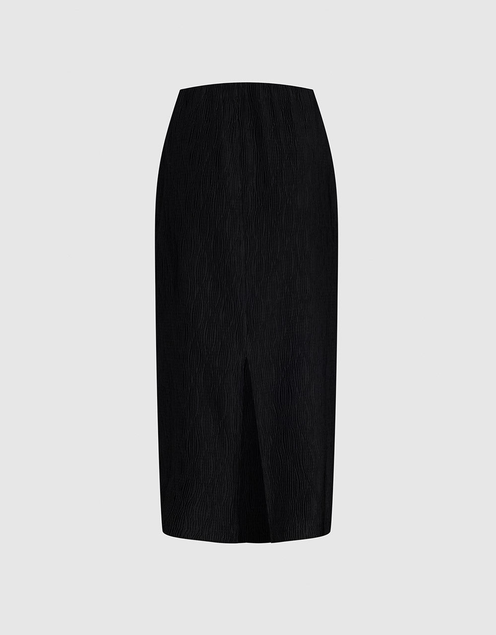 7 Textured Straight Skirt