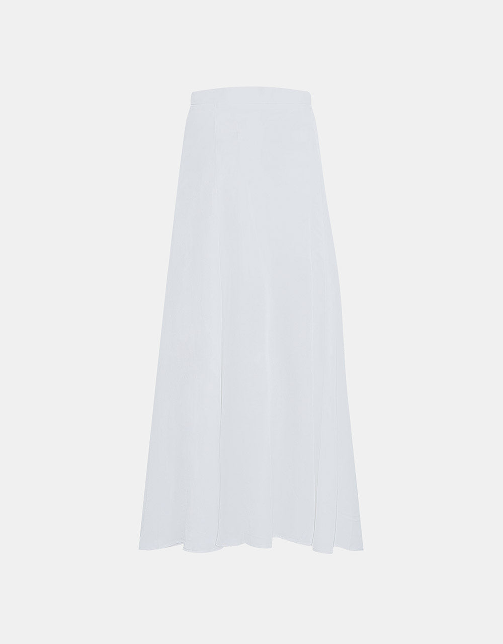 7 Solid Flare Midi Skirt