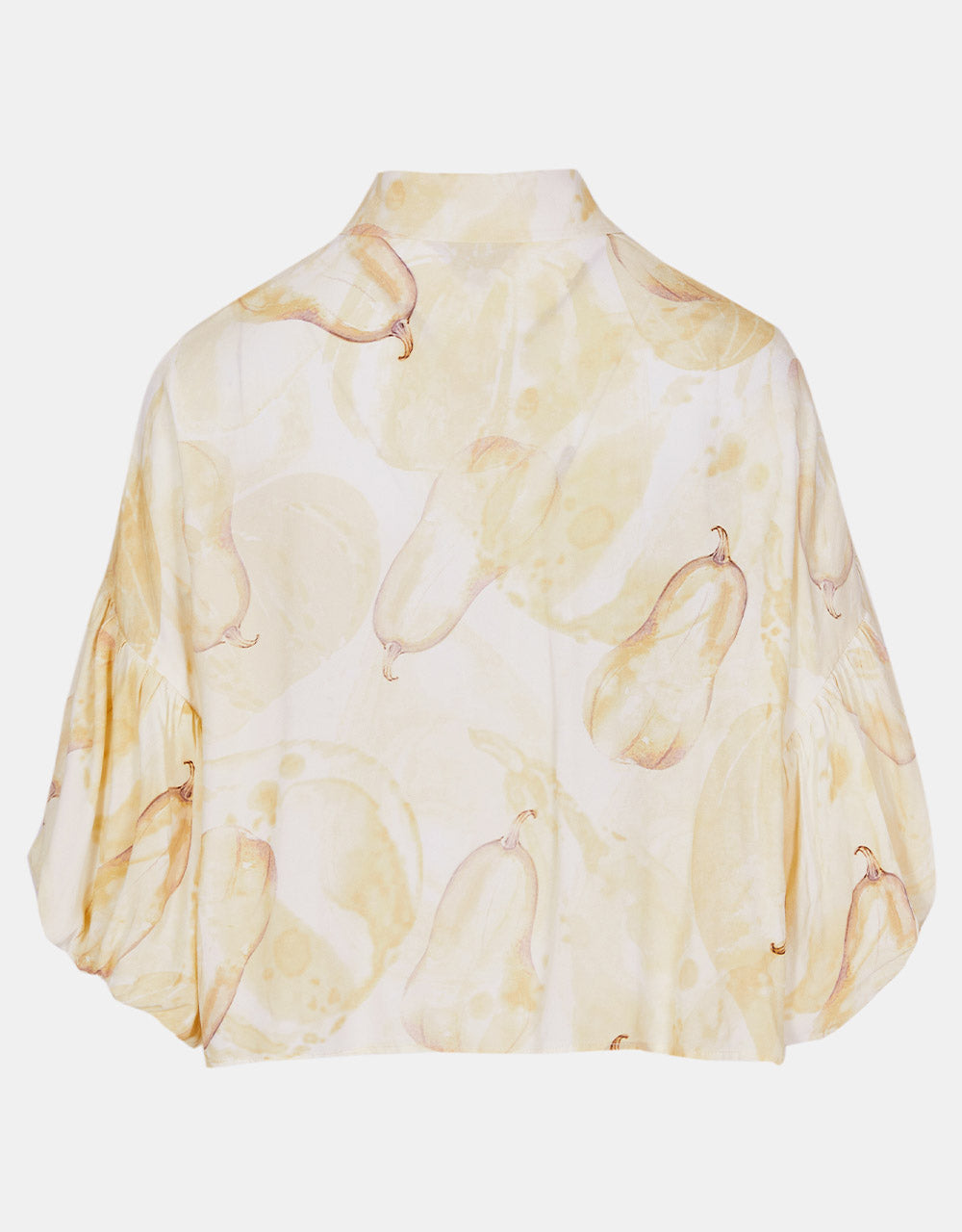 7 Pear Print Button Up Shirt