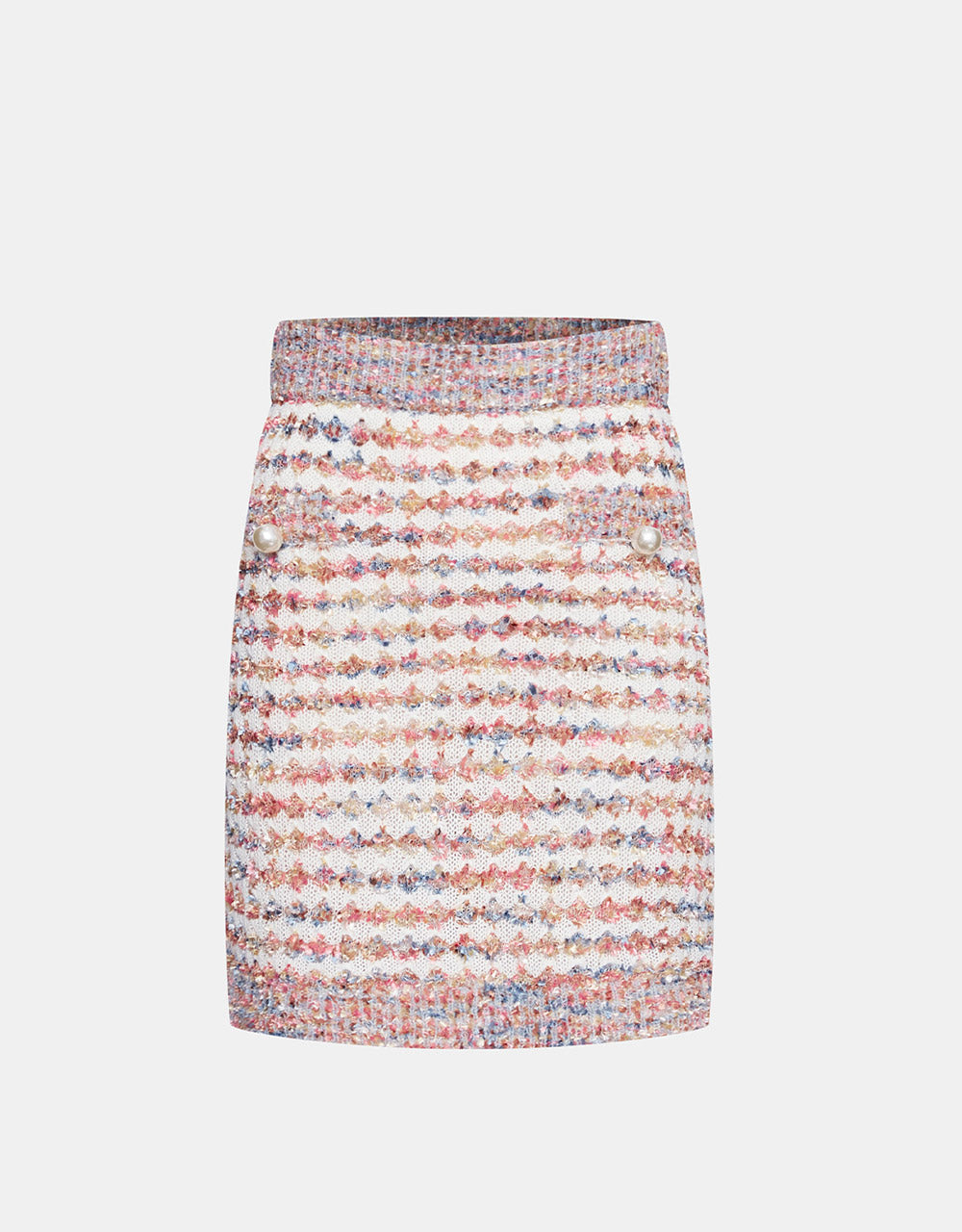 4 Straight Short Knitted Skirts