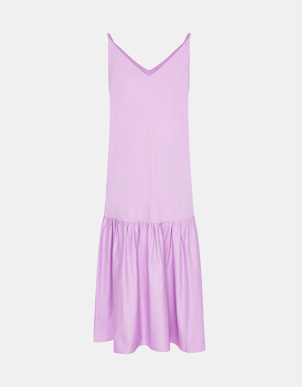 7 Asymmetrical Ruffle Hem Cami Dresses