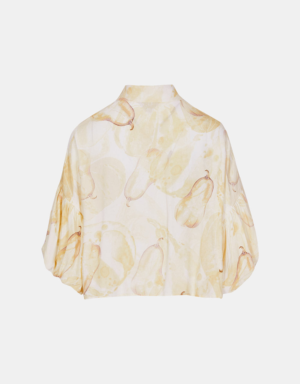 7 Pear Print Button Up Shirt