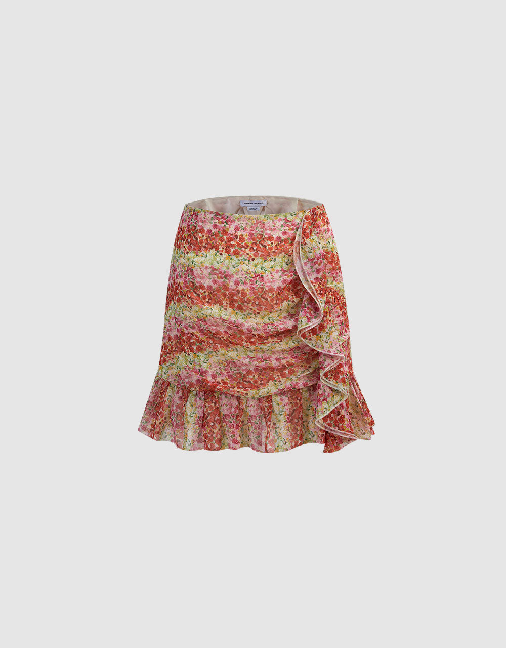 Floral Ruffled Skirt(PRE-ORDER)