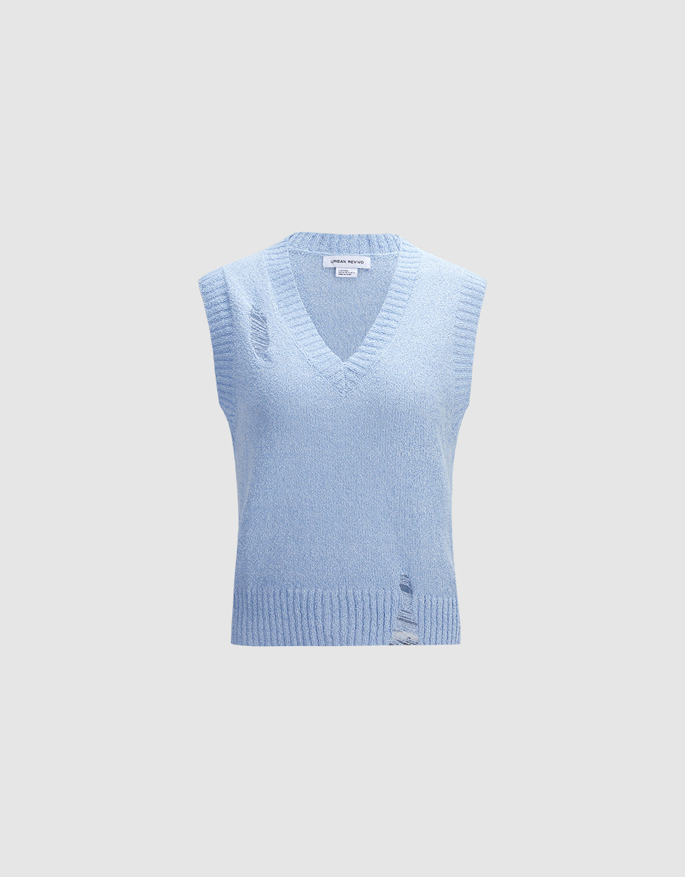 V Neck Knit Vest(PRE-ORDER)